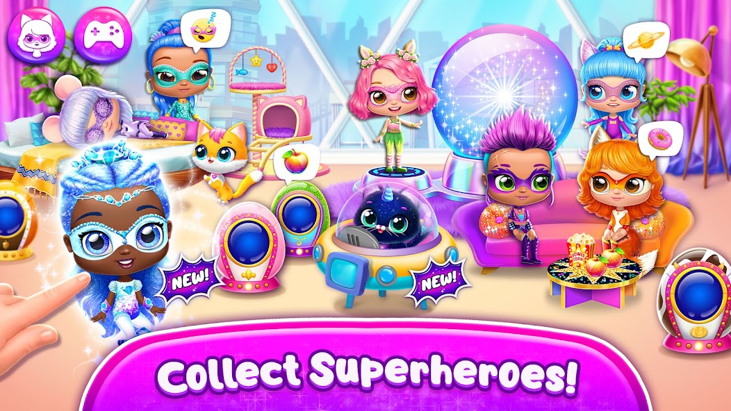 Power Girls - Fantastic Heroes screenshot 1