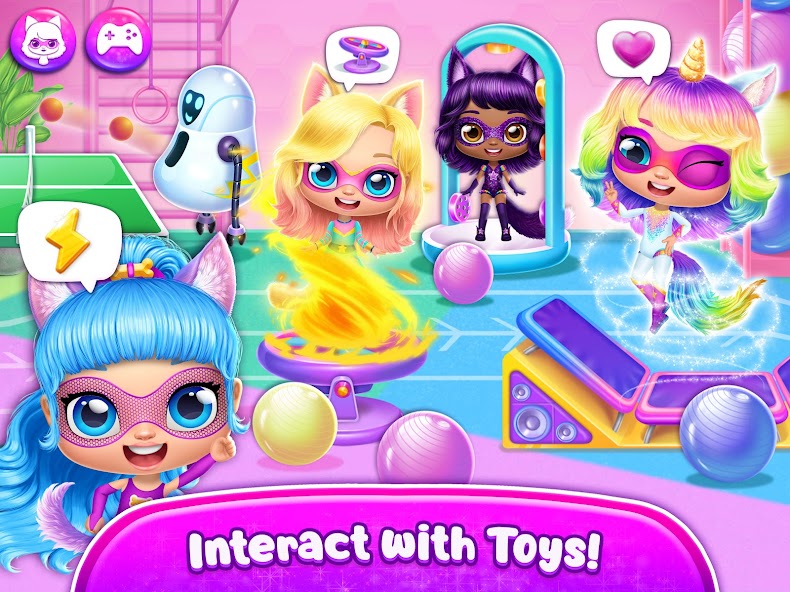 Power Girls - Fantastic Heroes screenshot 4