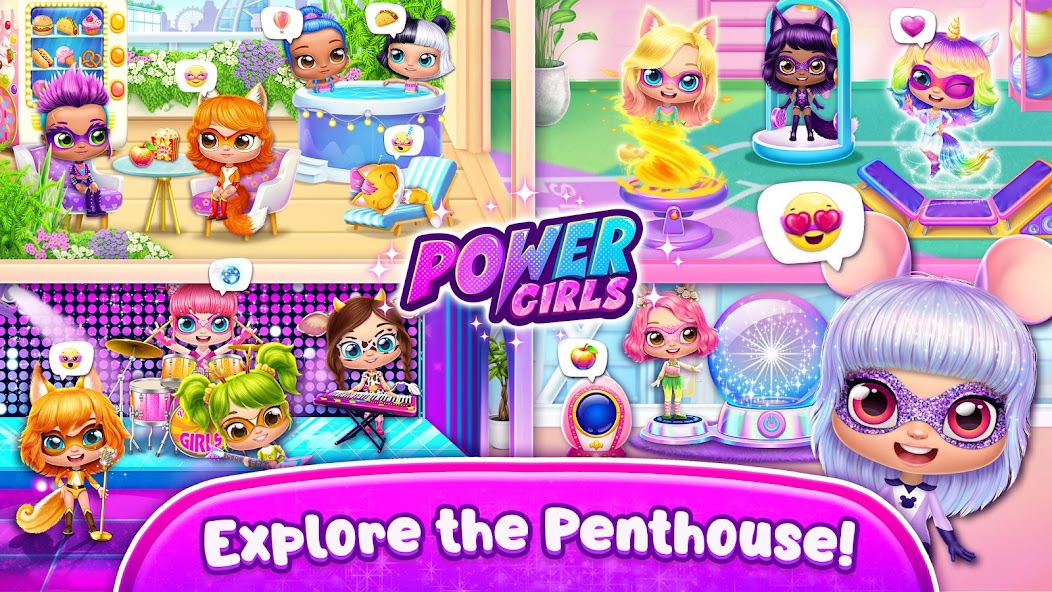 Power Girls - Fantastic Heroes screenshot 18