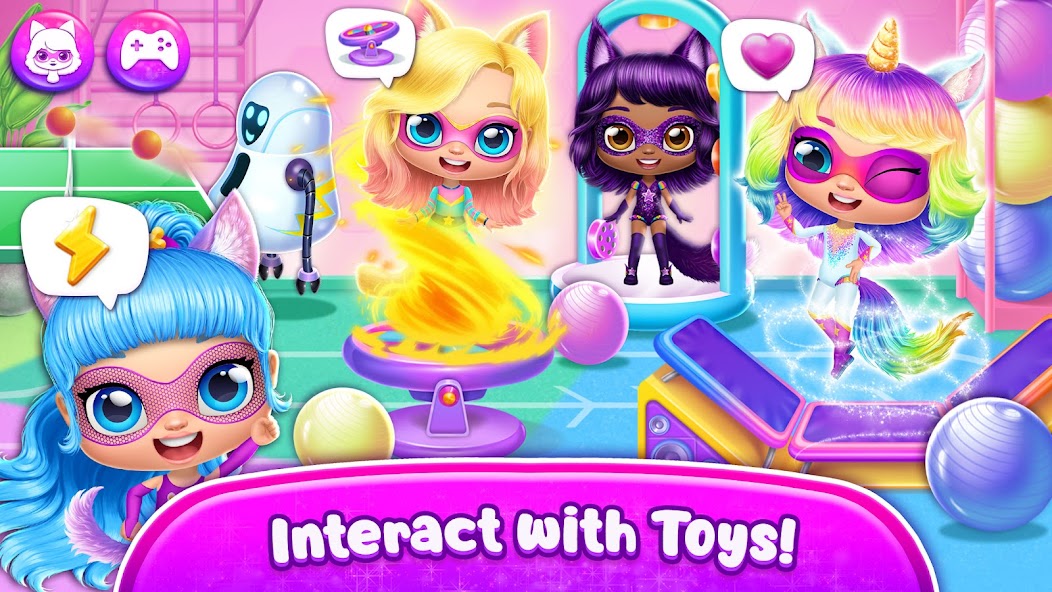 Power Girls - Fantastic Heroes screenshot 19