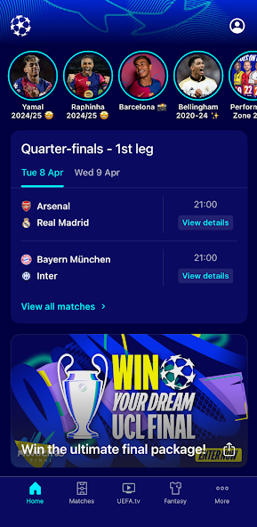 Champions League Official screenshot 1