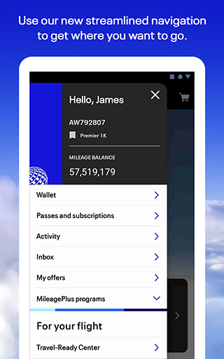 United Airlines screenshot 3