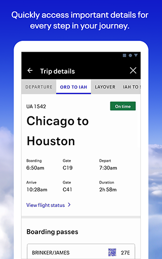 United Airlines screenshot 5