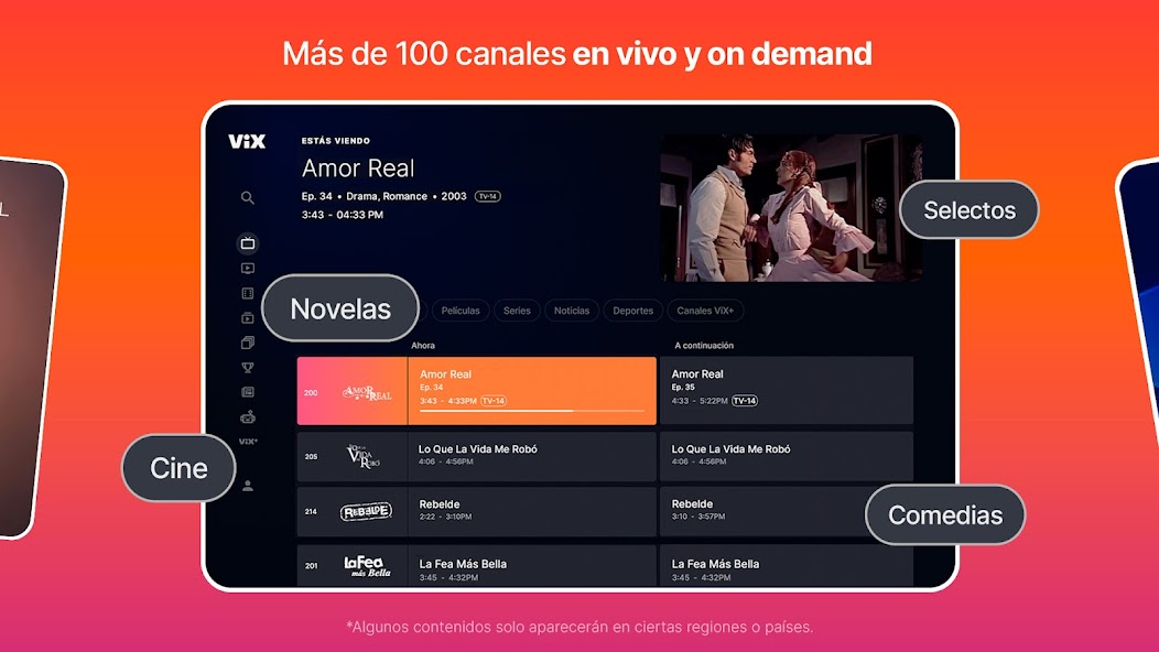 ViX: TV, Deportes y Noticias screenshot 8