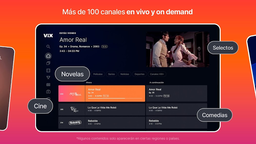 ViX: TV, Deportes y Noticias screenshot 16
