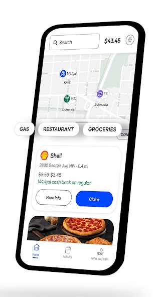 Upside: Cash Back - Gas & Food screenshot 2