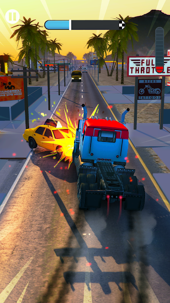 Rush Hour 3D: Car Game screenshot 1