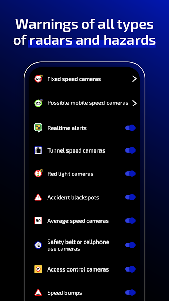 Radarbot Speed Camera Detector screenshot 17