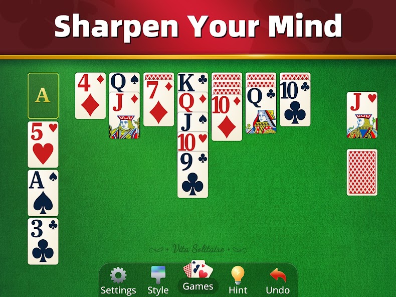 Vita Solitaire for Seniors screenshot 3