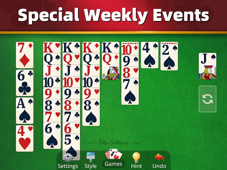 Vita Solitaire for Seniors screenshot 17