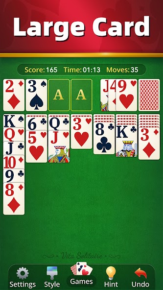 Vita Solitaire for Seniors screenshot 18