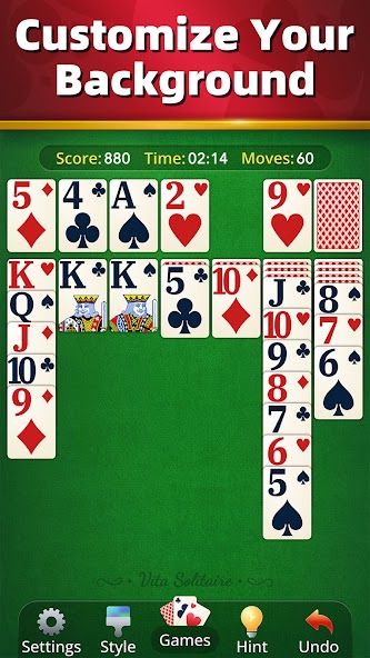 Vita Solitaire for Seniors screenshot 21