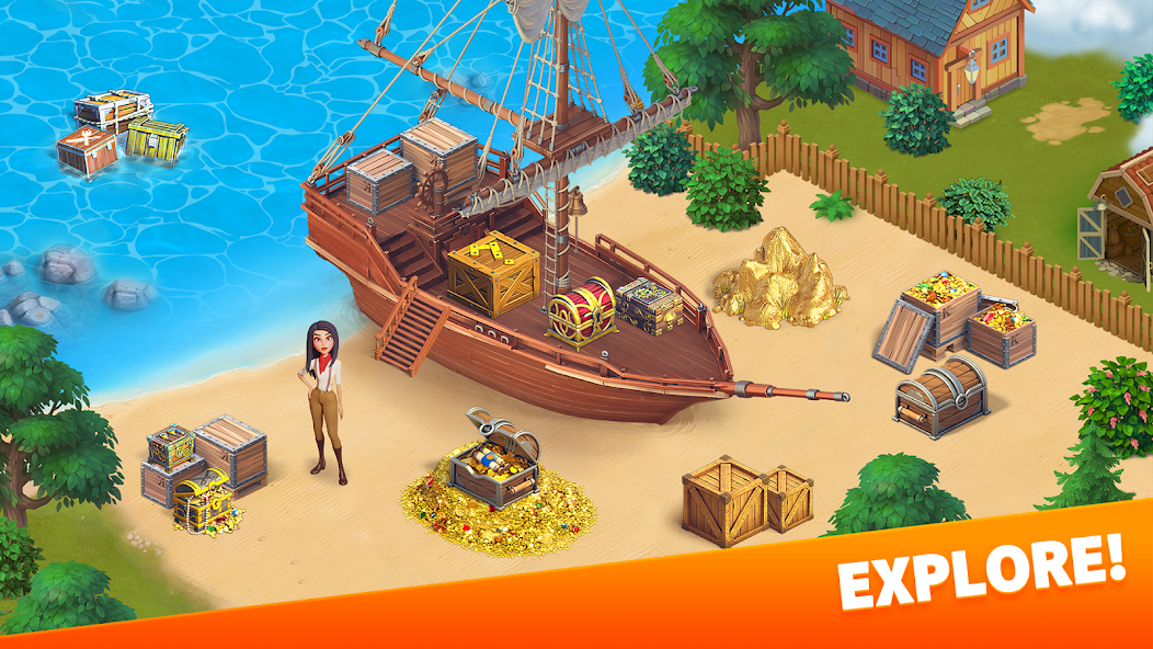 Klondike Adventures: Farm Game screenshot 19