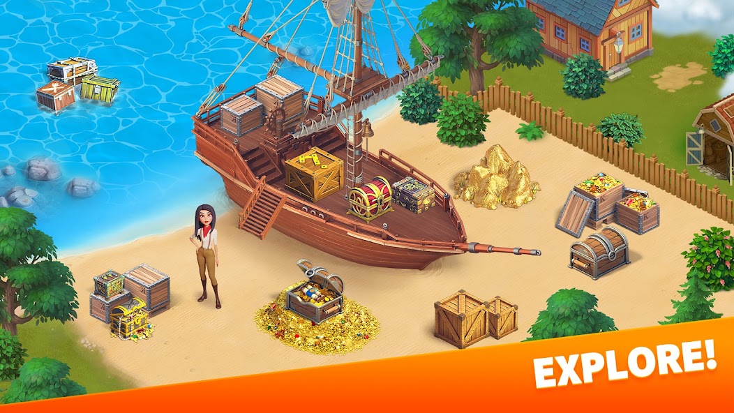 Klondike Adventures: Farm Game screenshot 23
