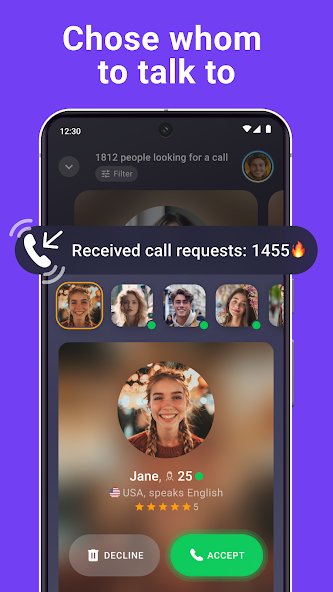Wakie Voice Chat: Make Friends screenshot 1