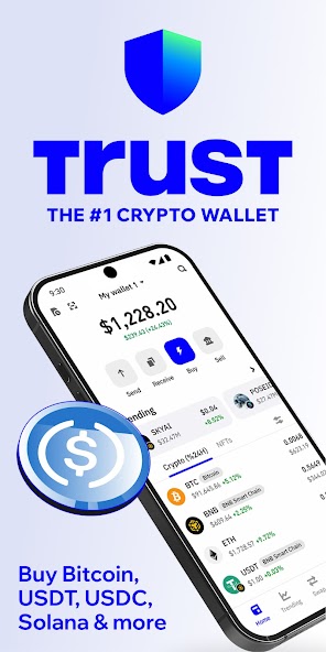 Trust: Crypto & Bitcoin Wallet screenshot 1