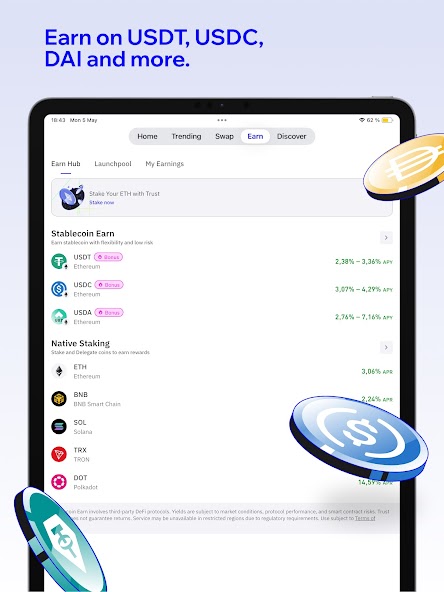Trust: Crypto & Bitcoin Wallet screenshot 3