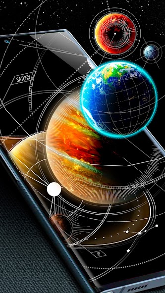 3D Live Wallpapers 4D video 4K screenshot 1