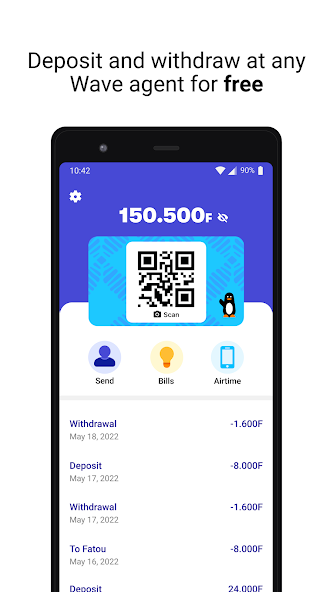 Wave - Mobile Money screenshot 1