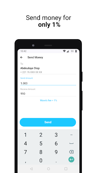 Wave - Mobile Money screenshot 2