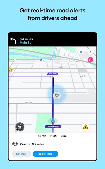 Waze Navigation & Live Traffic screenshot 2