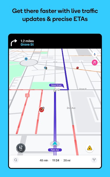 Waze Navigation & Live Traffic screenshot 28