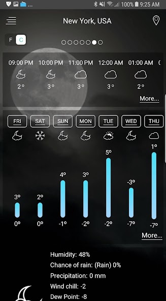 Weather app screenshot 5