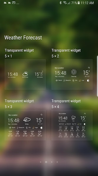 Weather app screenshot 7