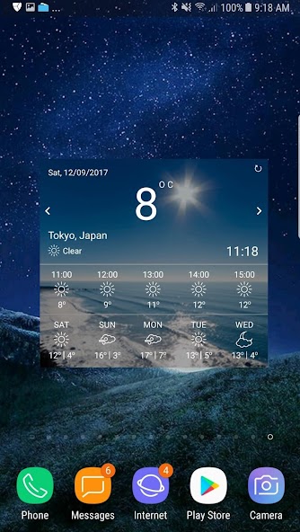 Weather app screenshot 8