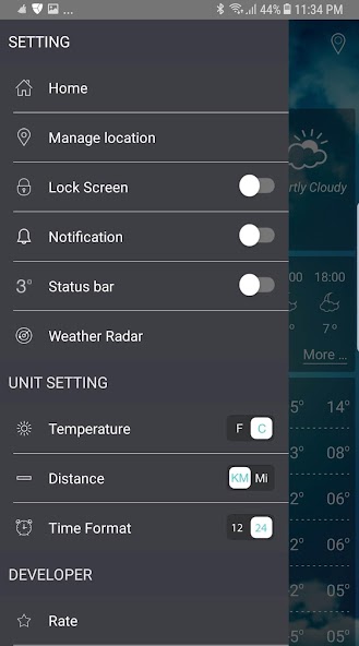 Weather app screenshot 9