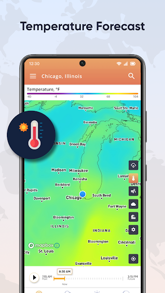 Live Weather Radar Launcher screenshot 2