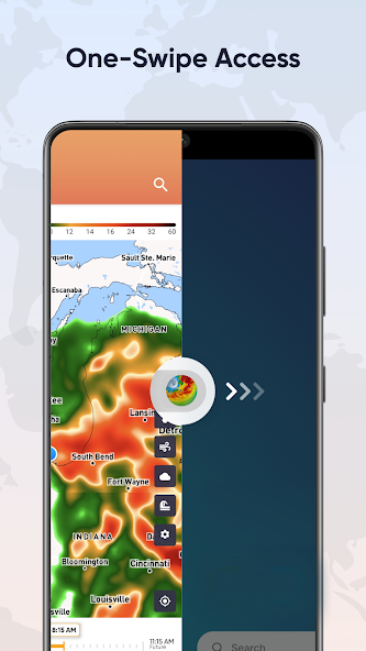 Live Weather Radar Launcher screenshot 3