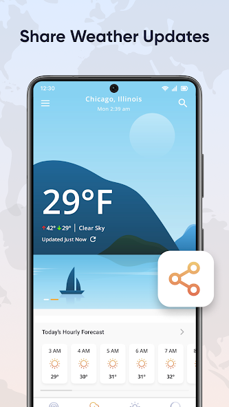 Live Weather Radar Launcher screenshot 6