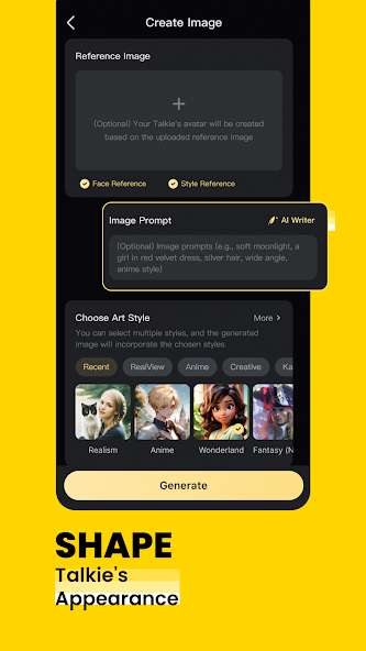 Talkie: Creative AI Community screenshot 3