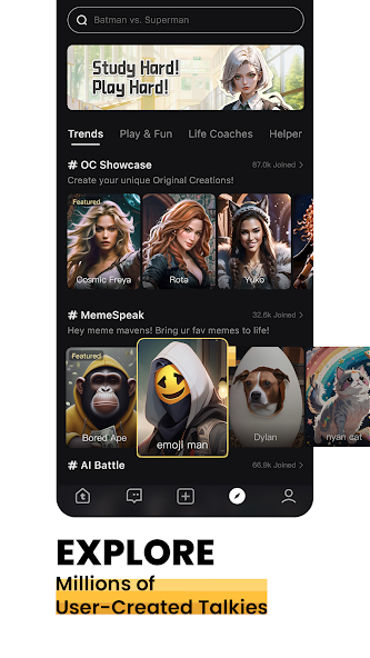 Talkie: Creative AI Community screenshot 8