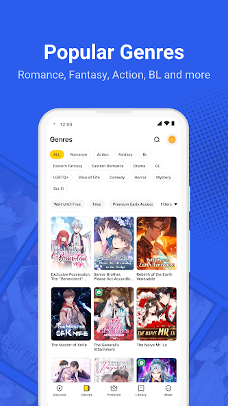WebComics - Webtoon & Manga screenshot 2