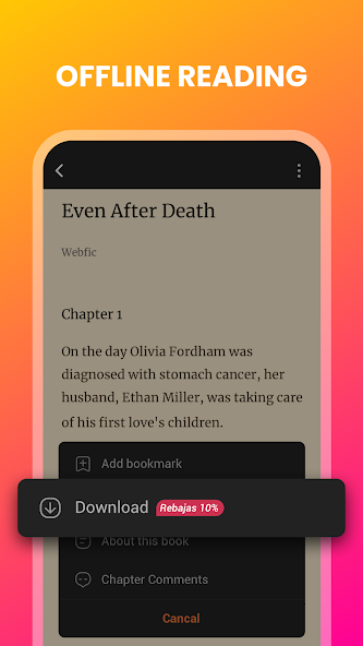 Webfic - Fantastic Reading screenshot 14