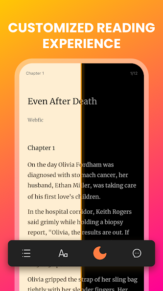 Webfic - Fantastic Reading screenshot 17