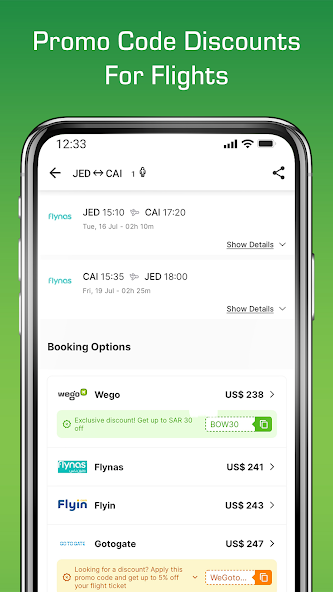 Wego - Flights, Hotels, Travel screenshot 6