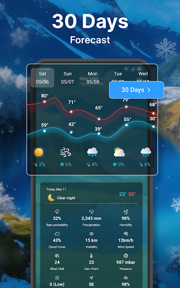 Weather forecast screenshot 3