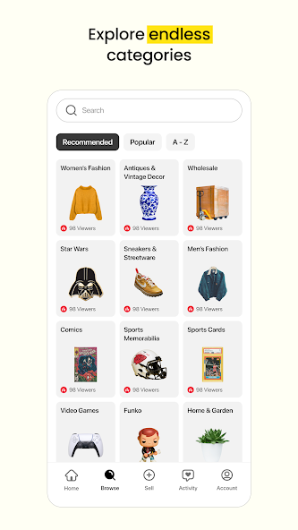 Whatnot: Shop, Sell, Connect screenshot 2