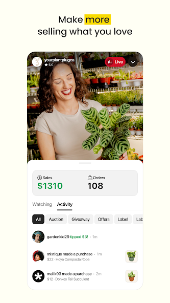 Whatnot: Shop, Sell, Connect screenshot 5