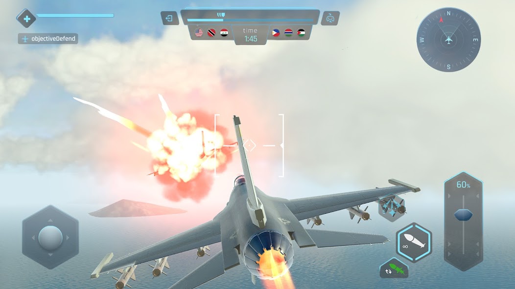 Sky Warriors: Airplane Games screenshot 5