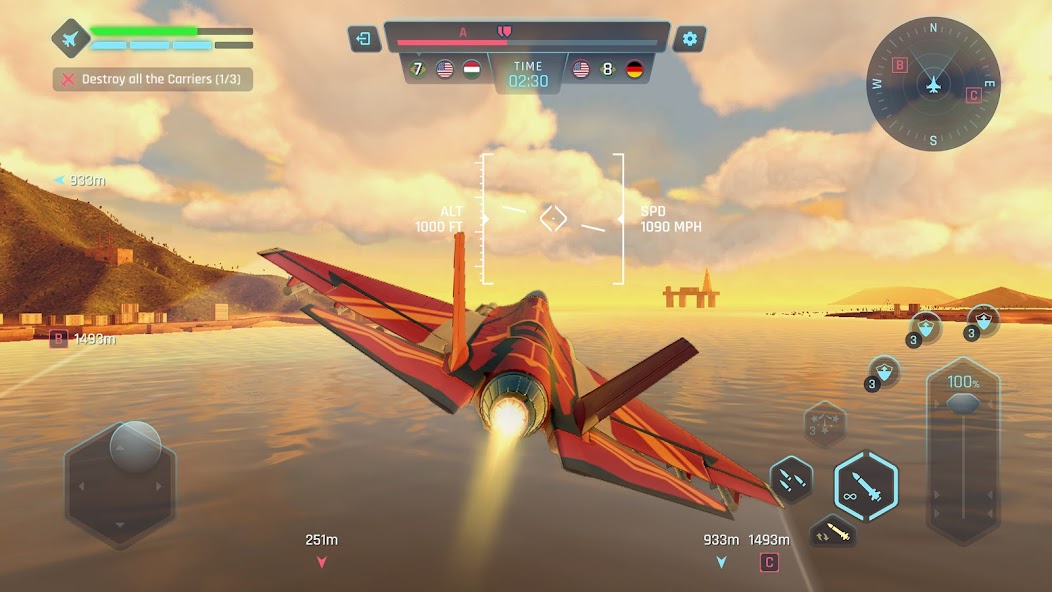 Sky Warriors: Airplane Games screenshot 10