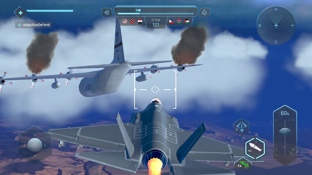 Sky Warriors: Airplane Games screenshot 13