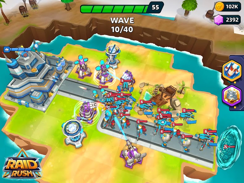 Raid Rush: Tower Defense TD screenshot 20