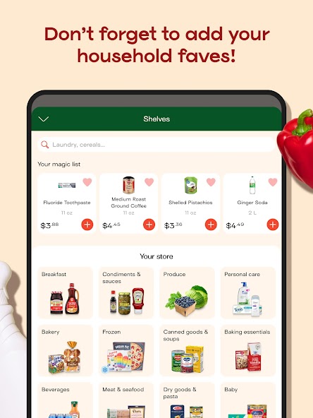 Jow - easy recipes & groceries screenshot 14