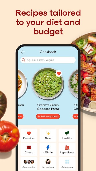 Jow - easy recipes & groceries screenshot 18