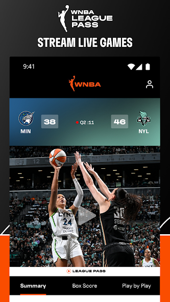 WNBA - Live Games & Scores screenshot 4