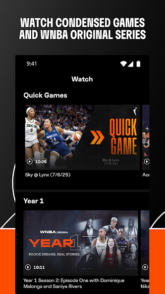 WNBA - Live Games & Scores screenshot 15